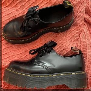 dr.marten holly platform loafers